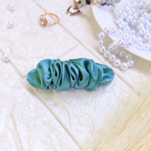 French Barrette Hair Clips blue