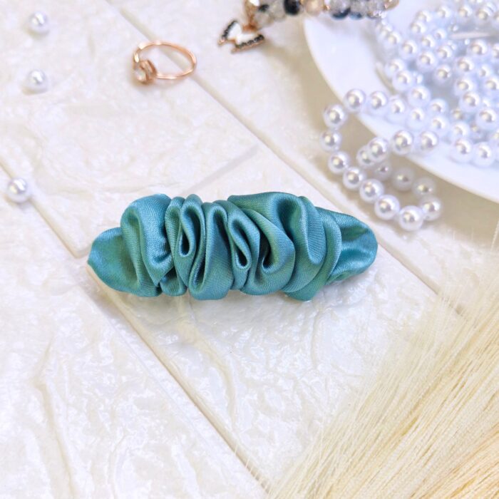 French Barrette Hair Clips blue