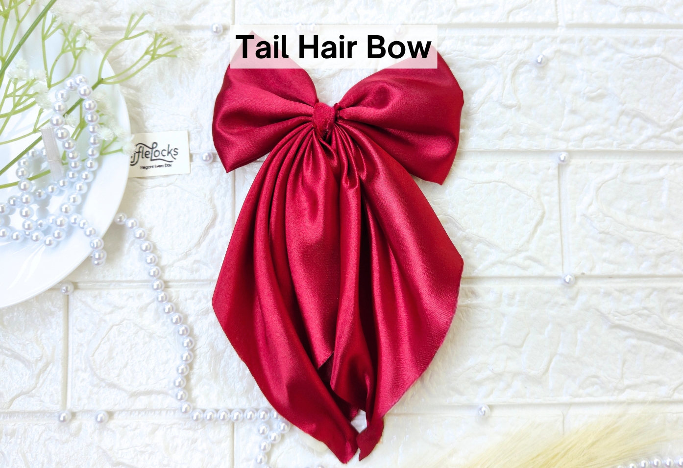 Tail Hair Bow