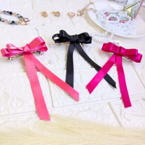 Ribbon hair bow pack of 3