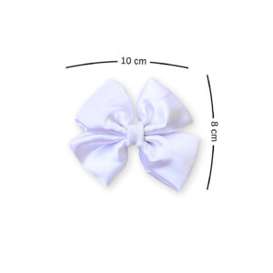 White Small hair bow