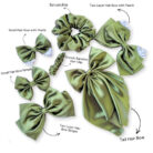Avocado green hair accessories combo