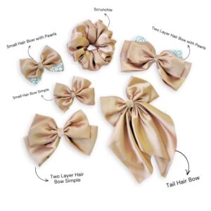 Hazelnut hair accessories combo