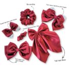 Maroon Hair Accessories Combo