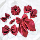 Maroon Hair Accessories Combo