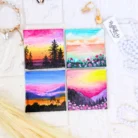 handmade fridge magnets pack of 4