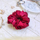 Maroon hair scrunchies