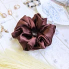 Brown hair scrunchies