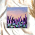 Lavender Fridge Magnets