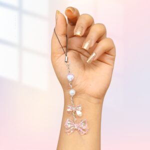 Phone charms Bow Blush Baby Pink