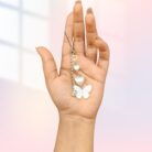 Phone charms Shiny Wings with heart