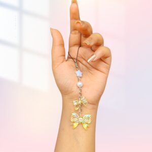 Phone charms Bow Blush Baby Yellow