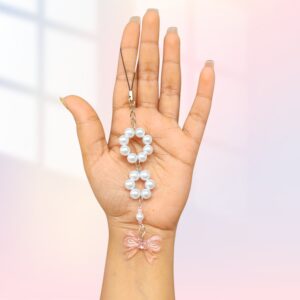 Phone charms Knot & Pearl
